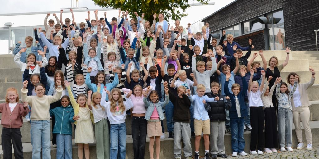 Erster Tag am Gymnasium - Willkommen!
