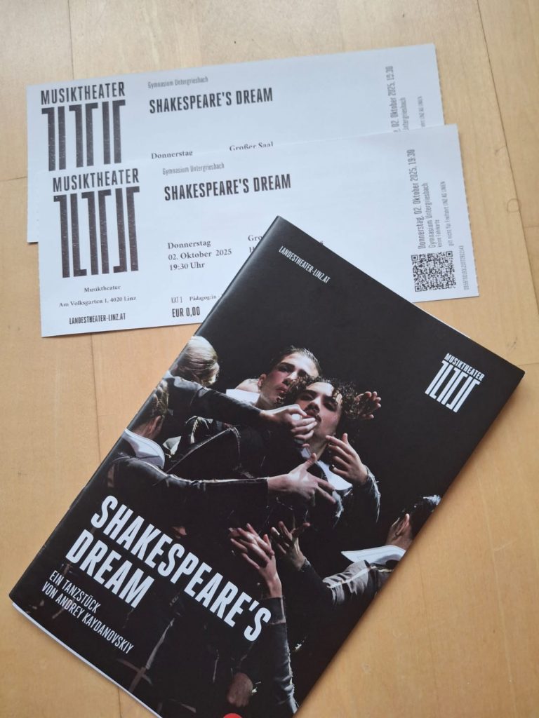Chor – und Orchesterfahrt nach Linz zu Shakespeare’s Dream