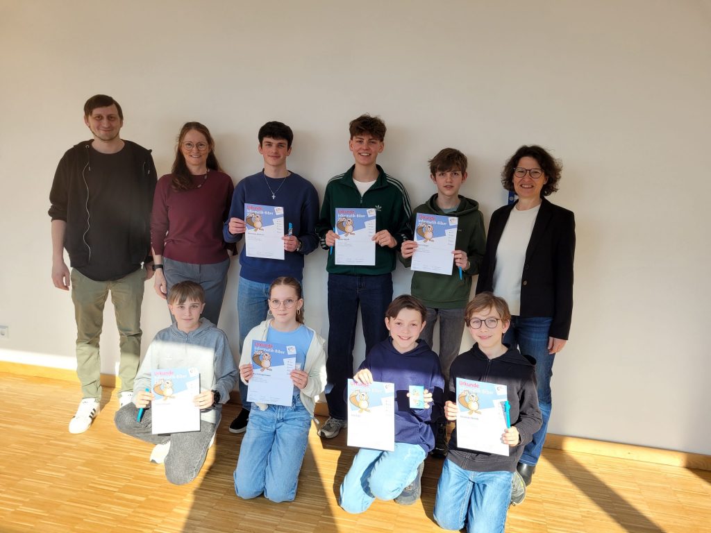 Knobeln mit Köpfchen: Erfolge für das GU beim Informatik‑Biber